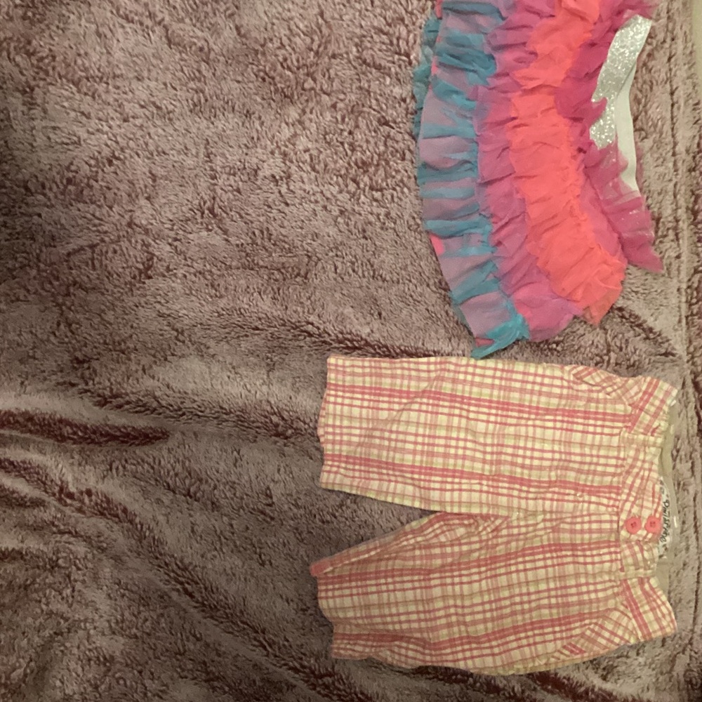Freestyle Pink Plaid Kids Shorts